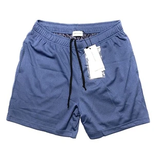 JOHN ELLIOTT Mens Aau Mesh Gym Lounge Shorts Avalon Blue (MSRP $178) - Picture 1 of 3
