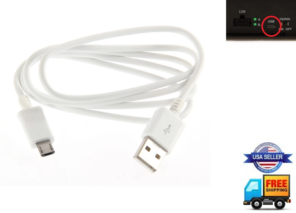 DSP to Laptop Computer Connection Cable USB for AudioControl DM-810 DM-608 - Image 1 of 1