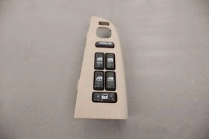 99-02 Sierra Silverado Crew Cab Front Left Master Window Switch W/Trim (Tested) - Picture 1 of 21