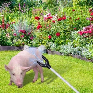Strumento di cattura maiali ricaricabile 65 cm guida animali elettrico Prod Pig Catch azl - Foto 1 di 13