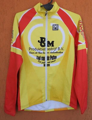 SMS Santini Cycling Thermal Jacket Jersey (L) Verf & Wand VERHEIJEN Made Italy - Image 1 of 4