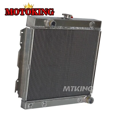 Aluminum Radiator For 1975-1979 1976 Dodge D100 D150 D200 W100 Pickup 5.2 5.9 V8 - Image 1 of 4