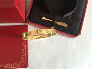FOR 18k Yellow gold bracelet size 17 - Picture 1 of 1