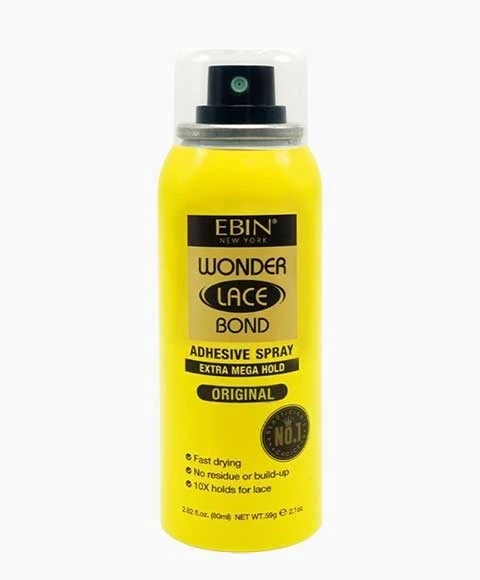 EBIN Wonder Lace Bond Adhesive Extra Mega Hold Spray Original