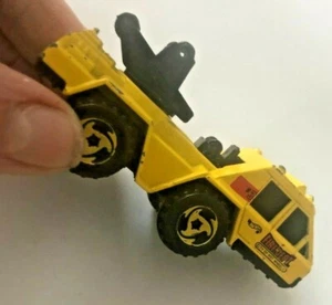 Vtg Mattel HOT WHEELS FIRE DEPT Flame Stopper Water Cannon Yellow Car Truck TOY - Picture 1 of 6