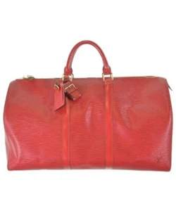 LOUIS VUITTON Keepall 50 Traveling Bags Epi Leather Red M42967 2200551408111 - Picture 1 of 14