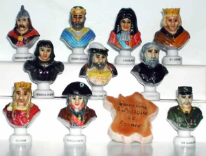 2000 ARGUYDAL BRILLANT 2000 ANS D'HISTOIRE DE FRANCE FEVE PORCELAINE 3D AU CHOIX