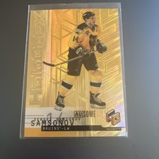 1999-00 Upper Deck HoloGrFx Ausome #4 Sergei Samsonov