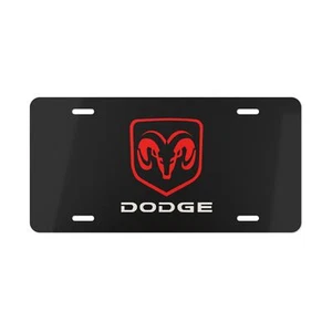 Ram Custom Front Vanity Plate Unique License Plate, Dodge Car Tag - Picture 1 of 8