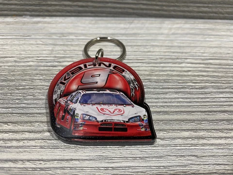 Kasey Kahne 2007 Wincraft #9 Dodge  Key Chain  Mirror Back FREE SHIP Nascar Cover