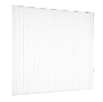 Lamellenvorhang Vertikal Jalousie Verdunkelungsrollo Weiß Lamellen Rollo Plissee - Bild 1 von 4