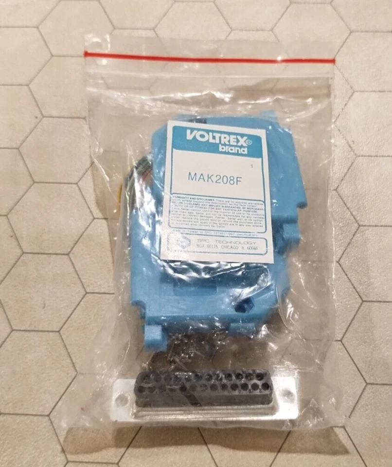 Voltrex MAK208F connector kit, DB25-pin female, vintage computer/PC - Image 1 of 1