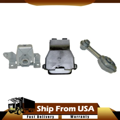 Montaje de transmisión de motor delantero + derecho de anclaje 3 unidades para Buick Skylark V6 1995-98 _WT Foto 1 de 4