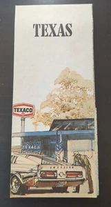 Straßenkarte Texaco Texas 1975 Vintage - Bild 1 von 2