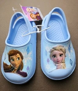 Frozen Size 5 / 6 Blue  Toddler Clog Slip On Style Sandal - Picture 1 of 3
