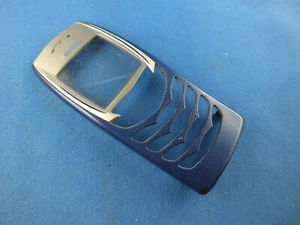 Original NOKIA 6100 Front Cover Facade Case Blau Handy Schale Abdeckung Housing - Zdjęcie 1 z 6