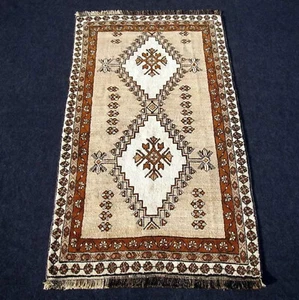Orient Teppich Gabbeh 203 x 110 cm Gashgai Schiraz Perserteppich Handgeknüpft - Bild 1 von 1