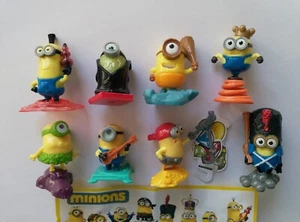 THE MINIONS DESPICABLE ME 1 KINDER SURPRISE FIGURINES SET COLLECTIBLES - Picture 1 of 1