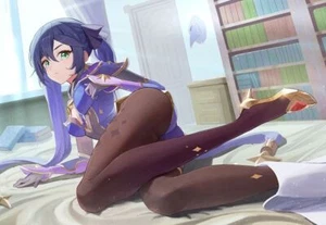 Alfombra de juego anime mona megistus ginlear genshin impacto fanart alfombra de juego escritorio 4344 - Imagen 1 de 1