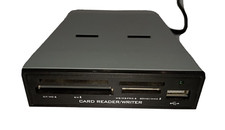 USB CARD READER 3.5"" ALL IN ONE USB 2.0 USB CARD READER PC CASE MEMORY CARD