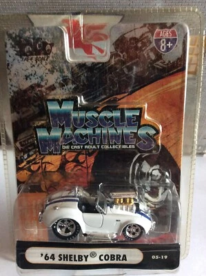 Muscle Machines  1/64 Scale - 1964 SHELBY COBRA  - 64 COBRA - Image 1 of 4
