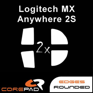 Corepad Skatez Logitech MX Anywhere 2S Replacement Mouse Feet Hyperglides PTFE Teflon