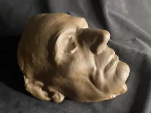 Abraham Lincoln life mask - Smithsonian replica, life-size - 1860 Volk casting - Picture 1 of 14