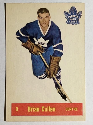 1957-58 Parkhurst #T9 Brian Cullen (EXMT) - Image 1 of 2