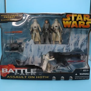 Star Wars Battle Pack ROTS Revenge Of The Sith ASSAULT ON HOTH NIB FREE SHIP - Picture 1 of 2