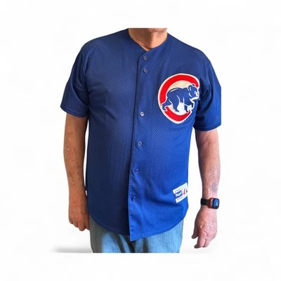 Chicago Cubs Majestic Sammy Sosa Jersey Blue Size L STITCHED Made in the USA - Image 1 of 4