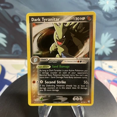 Pokemon Dark Tyranitar - EX Team Rocket Returns 020/109 Deck Exclusives Holo LP - Image 1 of 2