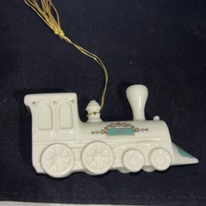 3 LENOX 1988,89,92  Yuletide  Express Engine, Coal Car & Caboose Ornaments Noel - Picture 1 of 17