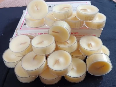 Partylite 24 Teelichte"HOLIDAY SPICES/Weihnachtsgewürze" Vanille Zimt Nelken RAR - Bild 1 von 3