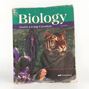 Abeka Biology Gods Living Creation THIRD Ed STUDENT TEXT — See Description - Imagen 1 de 1