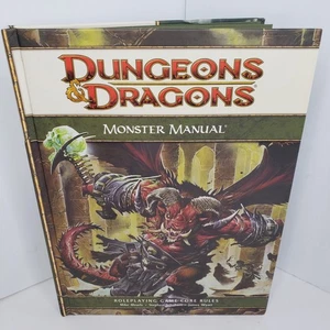 Dungeons & Dragons Monster Manual Core Rules 2008 Hardcover - Picture 1 of 4