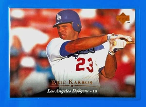 1995 Upper Deck Eric Karros #70 Los Angeles Dodgers - Picture 1 of 2