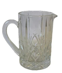 WATERFORD (Marquis) ~ Lead Crystal 32 oz. Handled PITCHER-JUG Wedding Gift - Picture 1 of 12