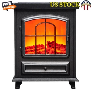 Flickering Fireplace Wax Warmer Electric Aromatherapy Safe Heat Source Wax Melts - Picture 1 of 11