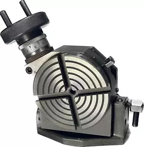 SAMENX Tools Tavola Rotante Inclinabile per Frese 3" e 4" Pollici (75 e 100mm) - Foto 1 di 2