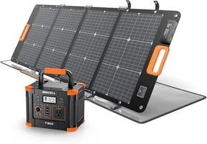 Peak 600W Power Station Portable RV Solar Generator w/ 120W Folding Solar Panel - Picture 1 of 21
