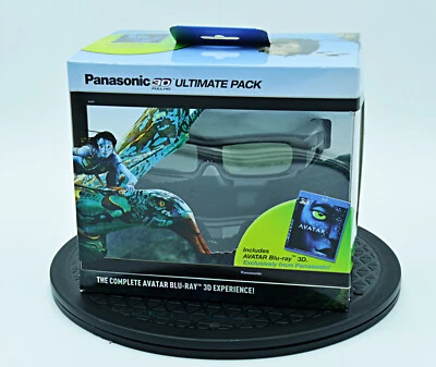 Panasonic 3D Ultimate Pack Avatar 3D Blu-Ray 2 Rechargeable Glasses TY-EW3D2MMK2 - Image 1 of 4
