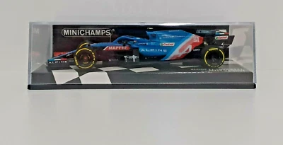 MODELLINO AUTO 1:43 MINICHAMPS F1 ALPINE A521 E. OCON BAHRAIN GP 2021 MODELLISMO - Immagine 1 di 4