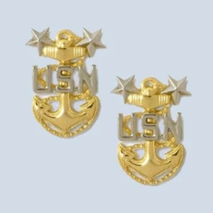Insegna Collare Marina Militare E-9 Master Chief Sottufficiale MCPO - Foto 1 di 1