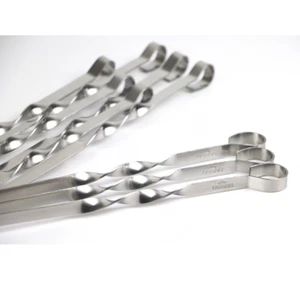 Grillspiesse 50 / 60cm Edelstahl rostfrei / Schaschlikspieße / Mangal - Bild 1 von 43