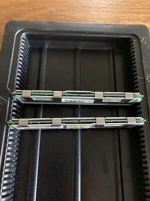 MAC Pro 2,1 memory 2x 1GB Samsung  PC2-5300F-555-11-A0 M395T2863QZ4-CE66 ECC - Image 1 of 2