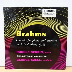 ABL 3028 BRAHMS Piano Concerto no 1 RUDOLF SERKIN PHILIPS MONO LP EX - Picture 1 of 4