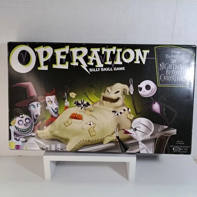 Juego de mesa USAopoly Operation Disney Tim Burton’s Pesadilla antes de Navidad Foto 1 de 4
