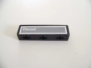 PLAYMOBIL (R3226) STATION - Panneau Double Face Noir Diesel Esso 3434 - Picture 1 of 1