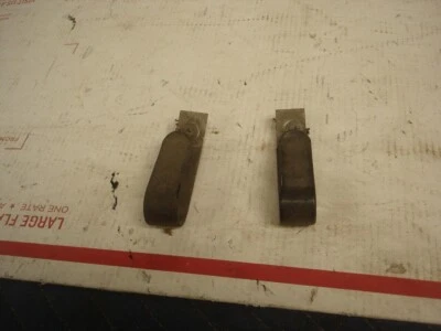 1966-1967 Cutlass 442 F85 Firewall Harness Straps Pair With Screws GM OEM - Image 1 of 3