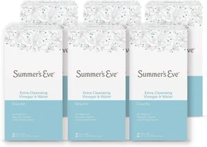 Summers Eve Extra Cleansing Vinegar & Water Douche Douches | 6 Pack = 12 Units - Picture 1 of 4